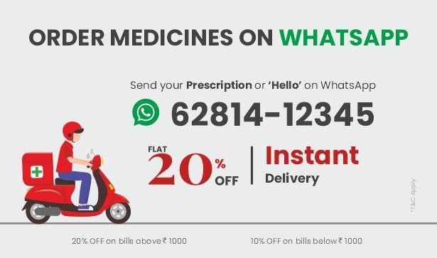 Order Medicines On WhatsApp