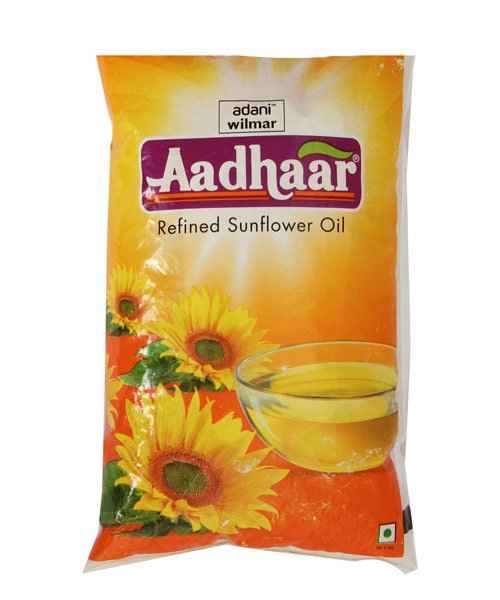 AADHAAR SUNFLOWER OIL POUCH 1LTR ( FORTUNE ) - Buy AADHAAR SUNFLOWER ...