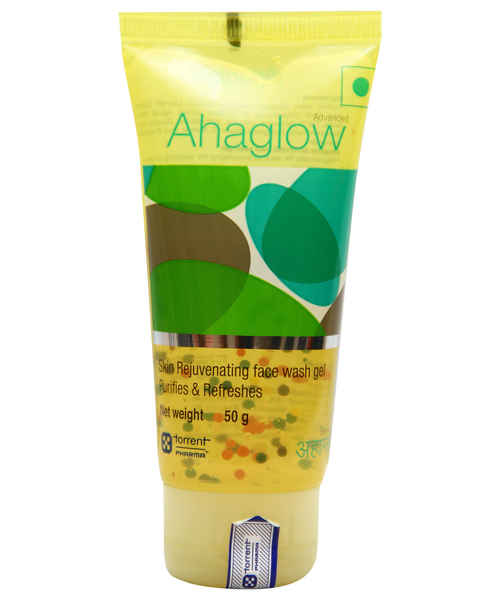 AHAGLOW FACE WASH 50GM GEL ( TORRENT PHARMACEUTICALS LTD ) MedPlusMart