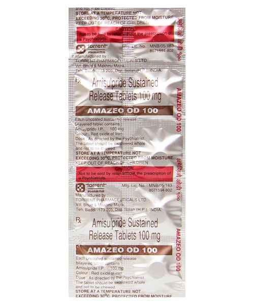 Amazeo Od 100mg Tab Torrent Pharmaceuticals Ltd Buy Amazeo Od 100mg Tab Online At Best Price In India Medplusmart