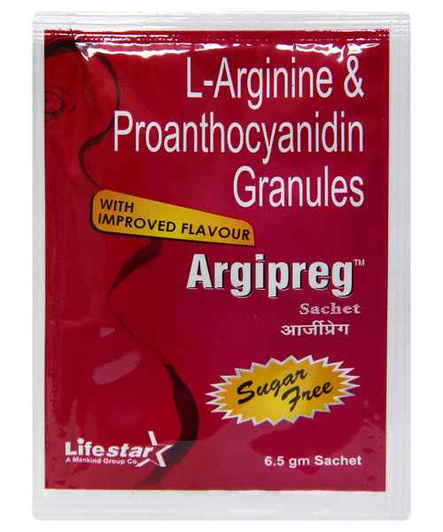 ARGIPREG 6.5GM SACHET ( LIFESTAR PHARMA PVT LTD ) - Buy ARGI - MedPlusMart