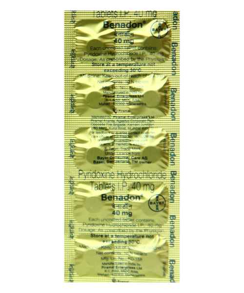 Benadon Tablet Uses In Hindi BENADON 40MG TAB ( ABBOTT ) - Buy BENADON 40MG TAB Online at best Price
