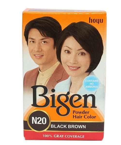 BIGEN POWDER BLACK BROWN N20