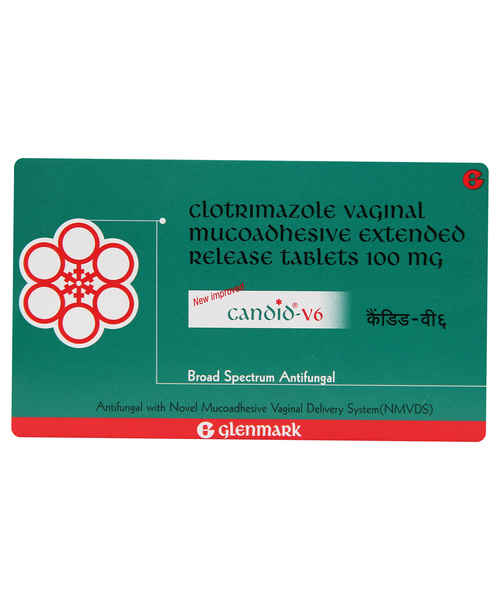 CANDID V6 TAB ( GLENMARK PHARMACEUTICALS LTD ) Buy CANDID MedPlusMart