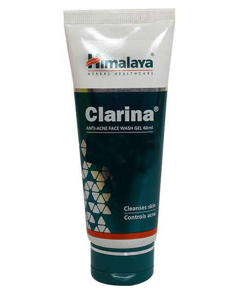 Clarina Anti Acne Face Wash Gel 60ml Himalaya Buy Clarina Anti Acne Face Wash Gel 60ml Online At Best Price In India Medplusmart