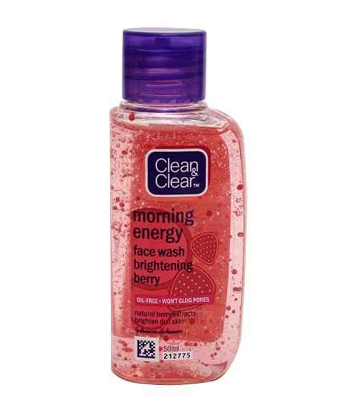 CLEAN AND CLEAR MORNING BURST BERRY FACE WASH 50ML