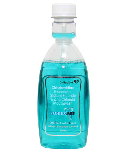 CLOHEX ADS 200ML MOUTHWASH ( DR REDDYS LABORATORIES LTD ) MedPlusMart