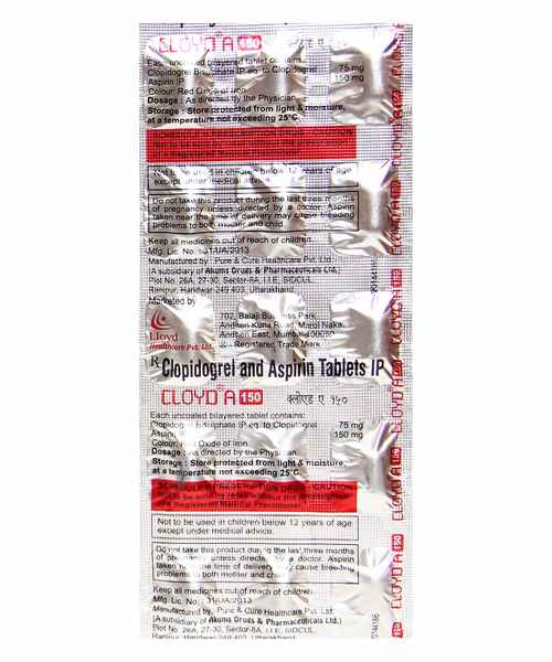 Cloyd A 150mg Tab Lloyd Healthcare Pvt Ltd Buy Cloyd A 150mg Tab Online At Best Price In India Medplusmart