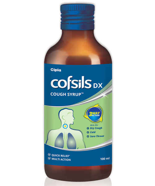 COFSILS DX COUGH SYRUP 100ML ( COFSILS ) Buy COFSILS DX COUGH SYRUP