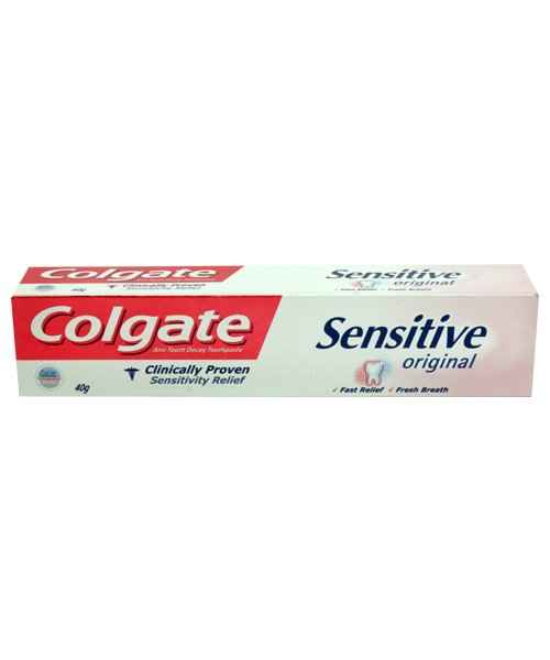 COLGATE SENSITIVE TOOTHPASTE ORIGINAL 40 GM ( COLGATE ) - Buy COLGATE ...