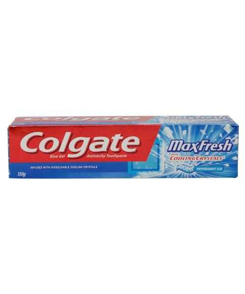 colgate maxfresh peppermint ice toothpaste