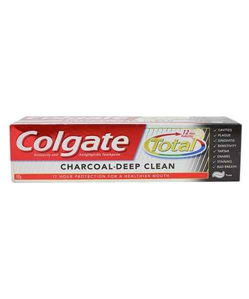 COLGATE TOTAL CHARCOAL DEEP CLEAN TOOTHPASTE 140GM