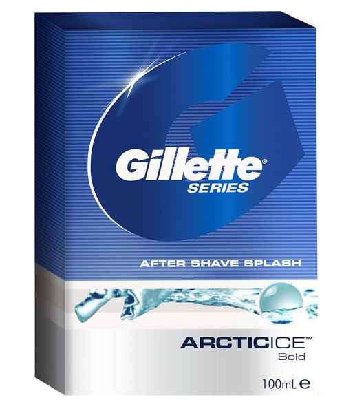 GILLETTE SERIES AFTER SHAVE SPLASH ARCTIC ICE BOLD 100ML