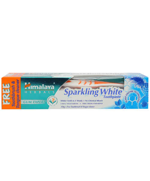 Himalaya Sparkling White Toothpaste 150gm Paste Himalaya Buy Himalaya Sparkling White Toothpaste 150gm Paste Online At Best Price In India Medplusmart