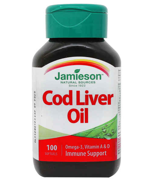 Jamieson Cod Liver Oil 100s Cap Jamieson Buy Jamieson Cod Liver Oil 100s Cap Online At Best Price In India Medplusmart