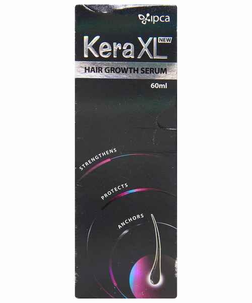 KERA XL HAIR GROWTH SERUM 60ML LOTION ( IPCA LABORATORIES ...