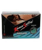 KAMASUTRA RIBBED CONDOMS - 20S