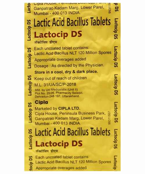 Lactocip Ds Tab Cipla Buy Lactocip Ds Tab Online At Best Price In India Medplusmart