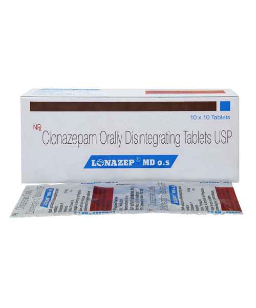 Clonazepam 0.5 mg tablet price in india