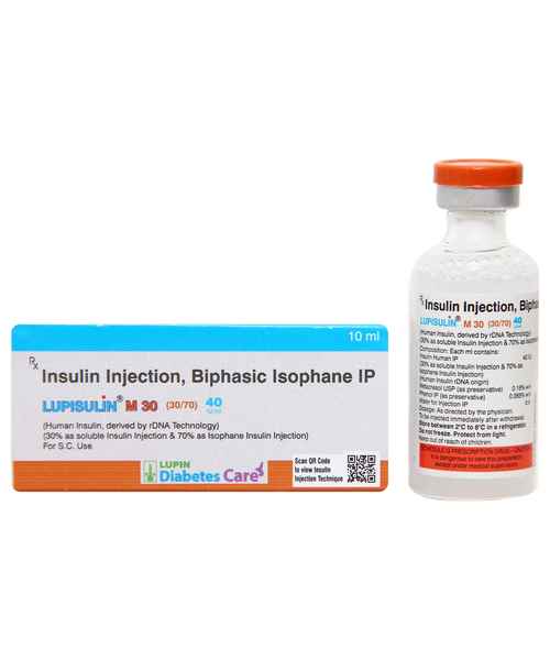 Lupisulin M30 40iu30 70 Inj Lupin Ltd Buy Lupisulin M30 40iu30 70 Inj Online At Best Price In India Medplusmart