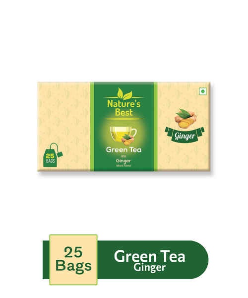 Nature S Best Green Tea Ginger Sachets 25s Nature S Best Green Tea Ginger Sachets 25s
