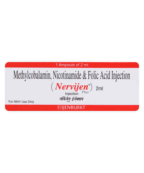 Nervijen Plus 2ml Inj Jenburkt Pharma Buy Nervijen Plus 2ml Inj Online At Best Price In India Medplusmart