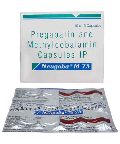 Neugaba M 75mg Cap Sun Pharma Buy Neugaba M 75mg Cap Online At Best Price In India Medplusmart