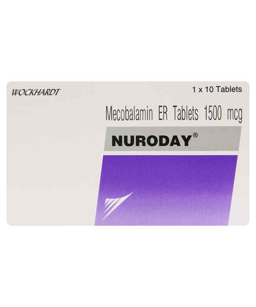 NURODAY 1500MCG TAB ( WOCKHARDT LTD ) - Buy NURODAY 1500MCG TAB Online