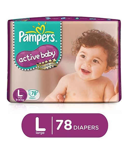 pampers price for new born baby