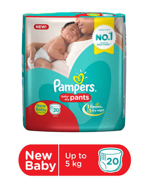 new pampers pants