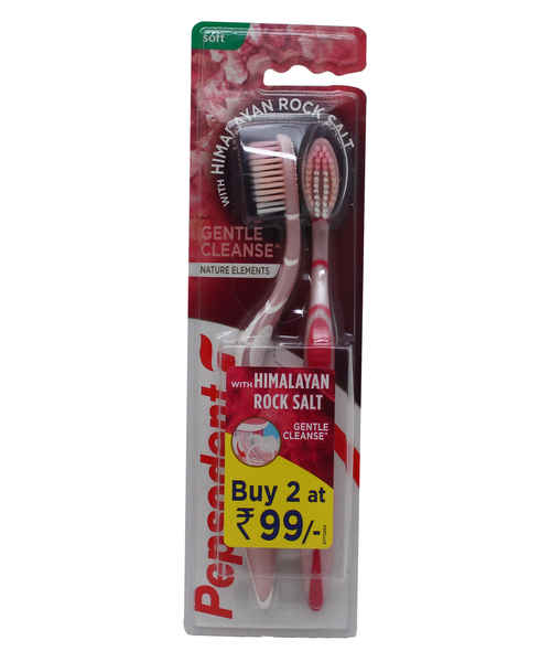 Pepsodent Himalayan Rock Salt Tooth Brush Soft Pack Of 2 Pepsodent Buy Pepsodent Himalayan Rock Salt Tooth Brush Soft Pack Of 2 Online At Best Price In India Medplusmart