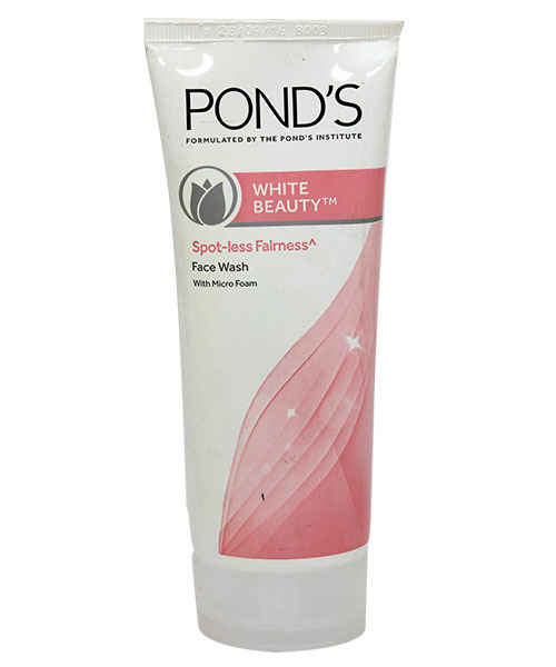 ponds white beauty fairness face wash