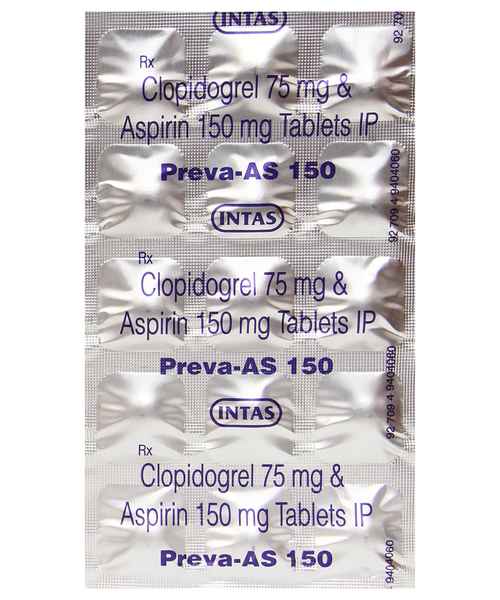 Preva As 150mg Tab Intas Pharmaceuticals Ltd Buy Preva As 150mg Tab Online At Best Price In India Medplusmart