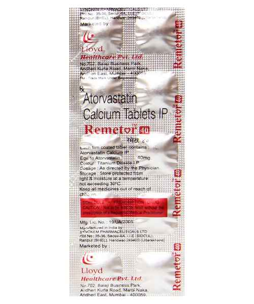 REMETOR 40MG TAB ( LLOYD HEALTHCARE PVT LTD ) Buy