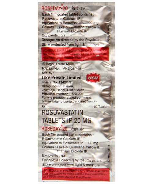 roseday 20mg tab