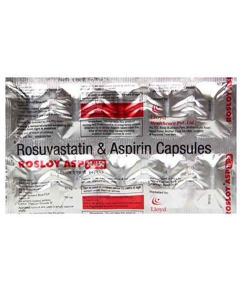 Rosloy Asp 150mg Cap Lloyd Healthcare Pvt Ltd Buy Rosloy Asp 150mg Cap Online At Best Price In India Medplusmart