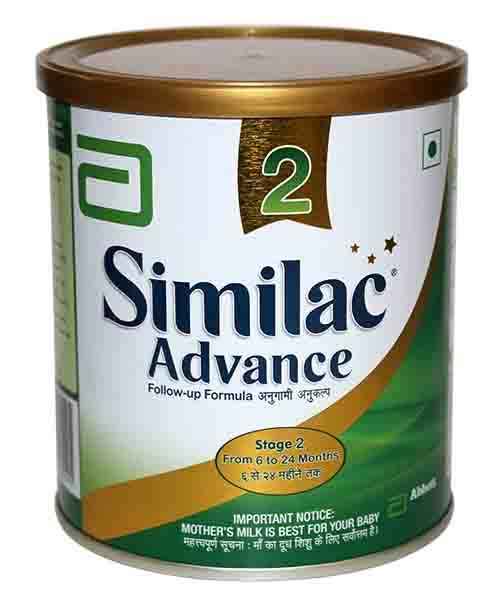 Buy SIMILAC ADVANCE STAGE POWDER 400GM Online at best Price in India