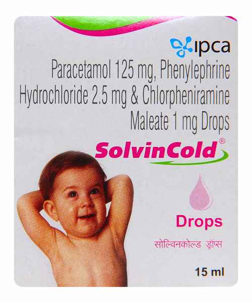 Solvin Cold 15ml Drops Ipca Laboratories Ltd Buy Solvin Cold 15ml Drops Online At Best Price In India Medplusmart