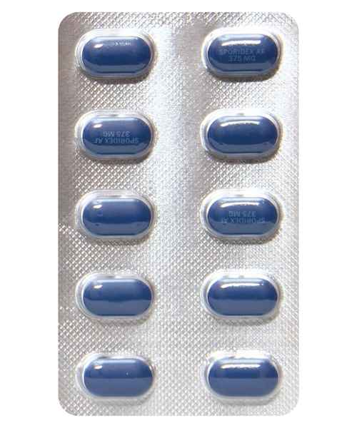 Sporidex Af 375mg Tab Sun Pharma Buy Sporidex Af 375mg Tab Online At Best Price In India Medplusmart