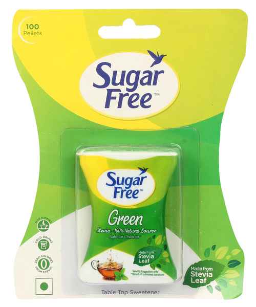 SUGARFREE GREEN STEVIA 100% NATURAL 100 PELLETS ( SUGAR FREE ) - Buy ...