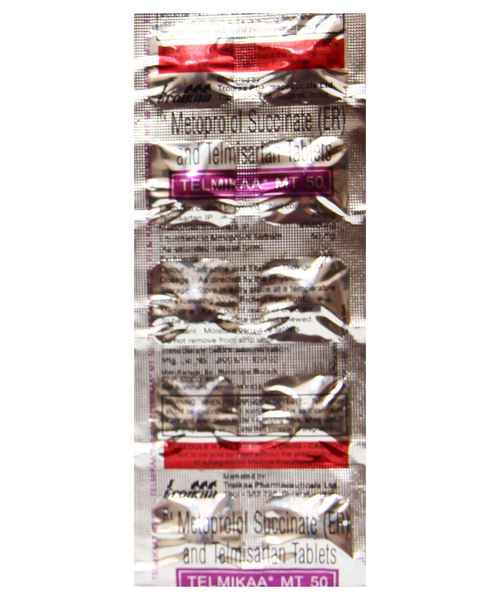 Telmikaa Mt 50mg Tab Troikaa Pharmaceuticals Ltd Buy Telmikaa Mt 50mg Tab Online At Best Price In India Medplusmart