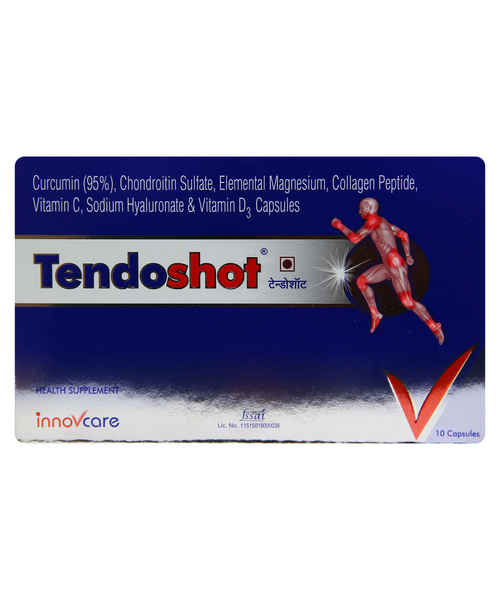 Tendoshot Cap Innovcare Lifescinces Pvt Ltd Buy Tendoshot Cap Online At Best Price In India Medplusmart