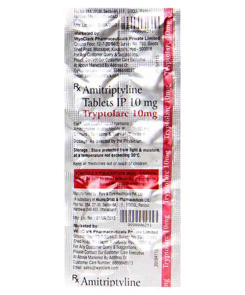 Tryptolarc 10mg Tab Wynclark Pharmaceuticals Pvt Ltd Buy Tryptolarc 10mg Tab Online At Best Price In India Medplusmart Tryptolarc 10mg Tab Wynclark Pharmaceuticals Pvt Ltd Buy Tryptolarc 10mg Tab Online At Best Price In India Medplusmart