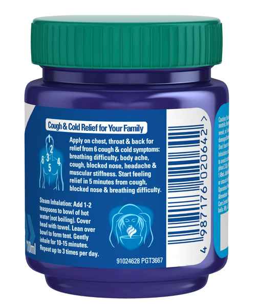VICKS VAPORUB CREAM 110GM ( VICKS ) Buy VICKS VAPORUB CREAM 110GM