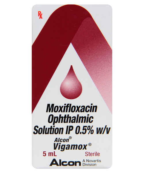 VIGAMOX EYE 5ML DROPS ( NOVARTIS HEALTHCARE PVT LTD ) Buy MedPlusMart