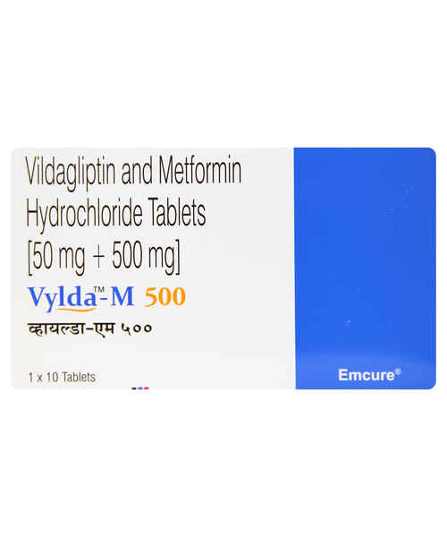 VYLDA M 500MG TAB ( EMCURE PHARMACEUTICALS LTD ) Buy