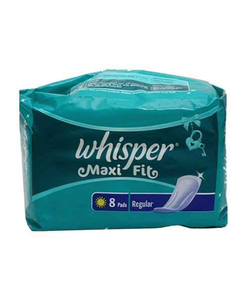 Buy Whisper Maxi Fit Regular Sanitary Pads 15's Online at Discounted Price