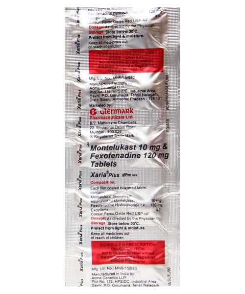 Xaria Plus Tab Glenmark Pharmaceuticals Ltd Buy Xaria Plus Tab Online At Best Price In India Medplusmart