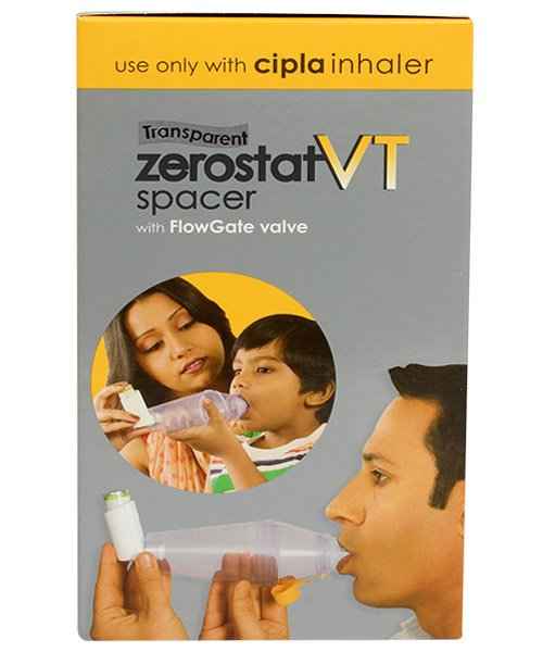 Zerostat Vt Spacer Device Cipla Buy Zerostat Vt Spacer Device Online At Best Price In India Medplusmart