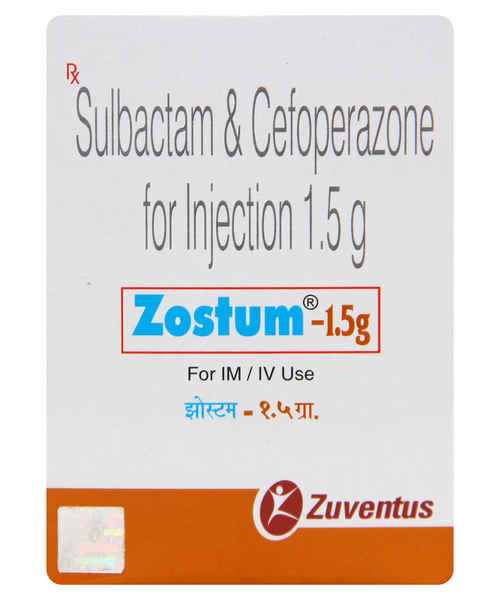 Zostum 1 5gm Inj Zuventus Healthcare Ltd Buy Zostum 1 5gm Inj Online At Best Price In India Medplusmart